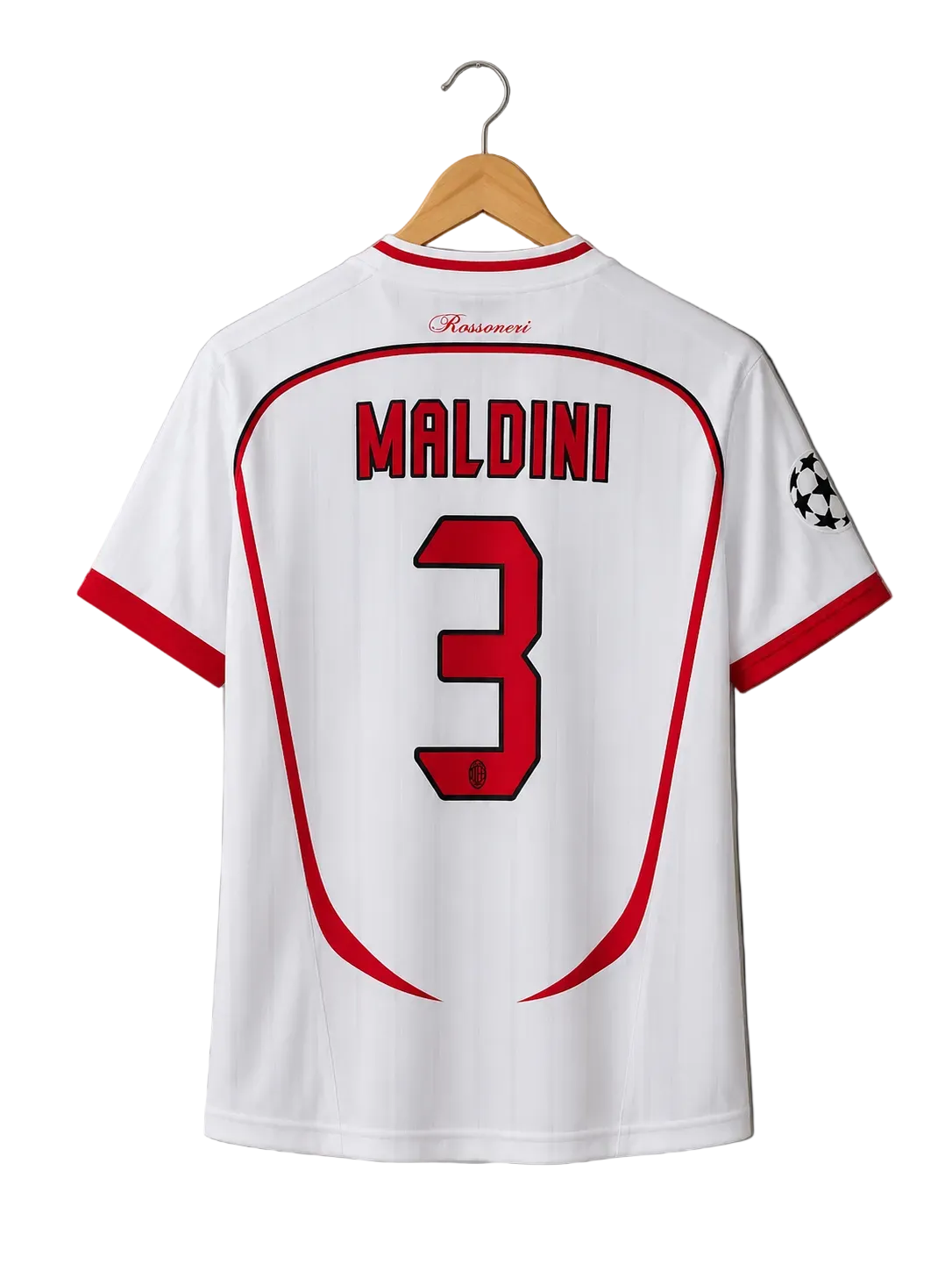 AC MILAN 2006/07 MALDINI AWAY PREMIUM KIT