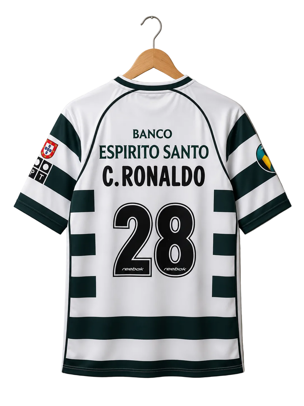 SPORTING 2001 RONALDO HOME  PREMIUM KIT
