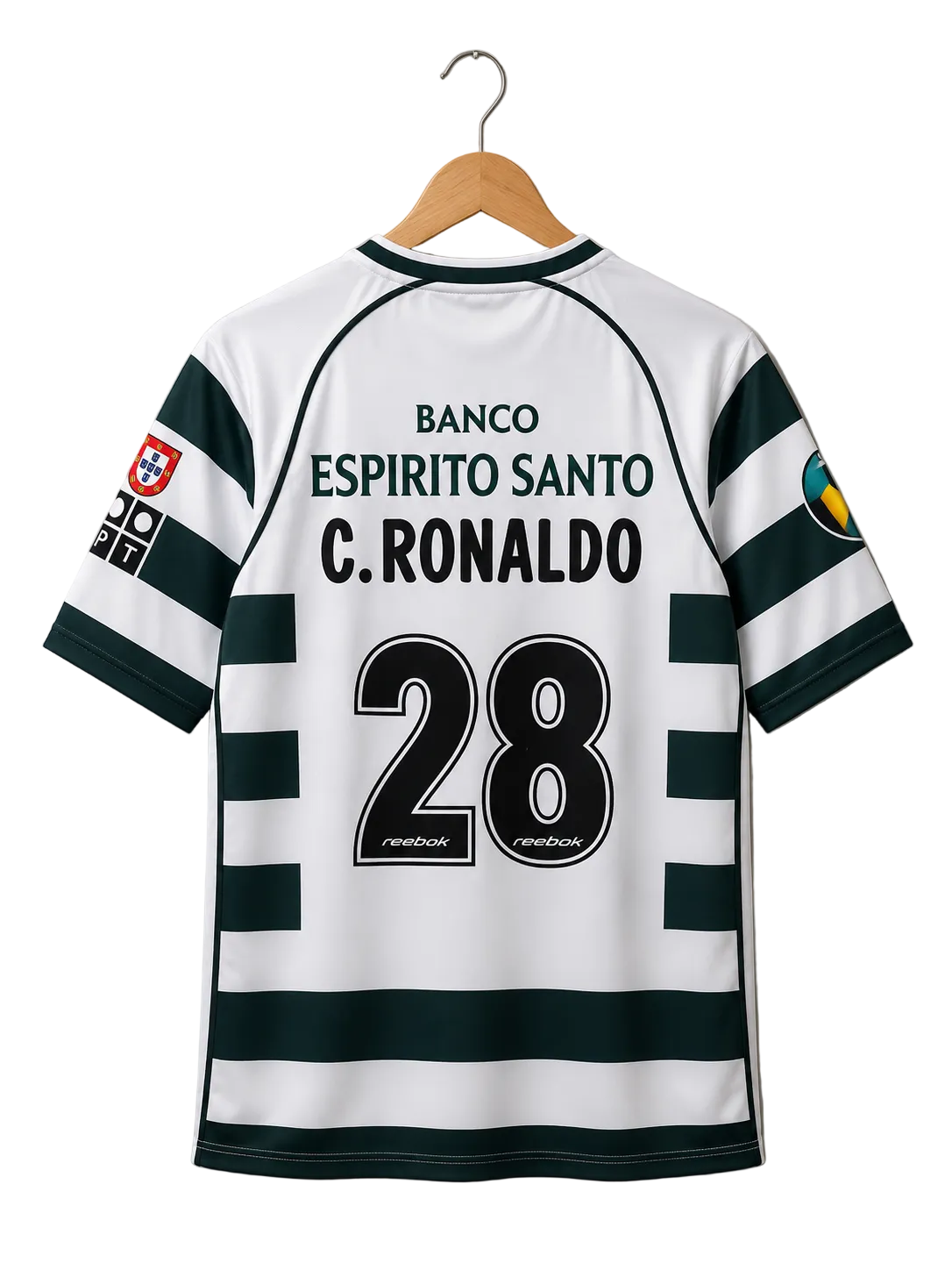 SPORTING 2001 RONALDO HOME  PREMIUM KIT