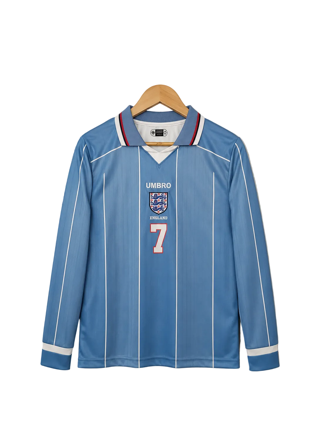 ENGLAND 1996 BECKHAM HOME FULL SLEEVE PREMIUM KIT